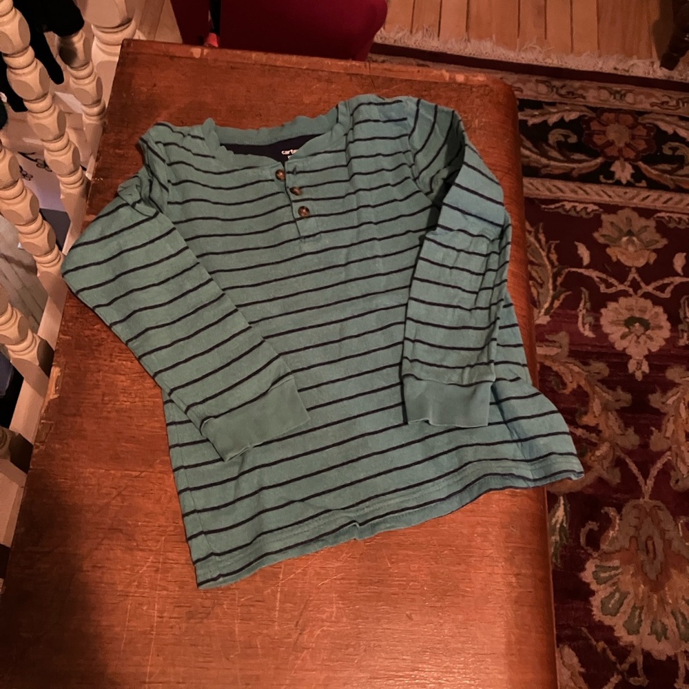 2/40$ Bundle 9 pieces Carters Osh 100% cotton size 6 - Picture 10 of 14